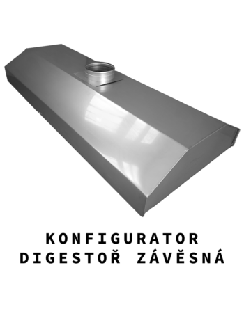 konfigurator digestoř závěsná